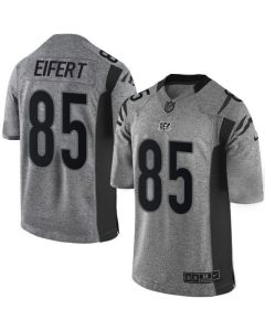 Bengals #85 Tyler Eifert Gray Men's Stitched NFL Limited Gridiron Gray Jersey