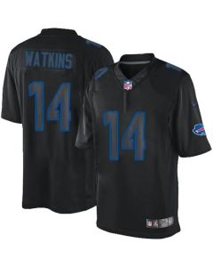 Bills #14 Sammy Watkins Black Men's Stitched NFL Impact Limited Jersey