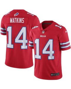 Bills #14 Sammy Watkins Red Men's Stitched NFL Elite Rush Jersey