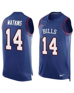 Bills #14 Sammy Watkins Royal Blue Team Color Men's Stitched NFL Limited Tank Top Jersey
