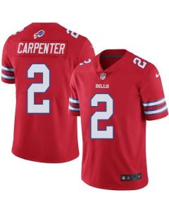 Bills #2 Dan Carpenter Red Men's Stitched NFL Elite Rush Jersey