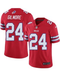 Bills #24 Stephon Gilmore Red Men's Stitched NFL Elite Rush Jersey