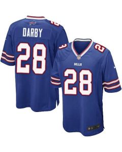 Bills #28 Ronald Darby Royal Blue Team Color Youth Stitched NFL Elite Jersey