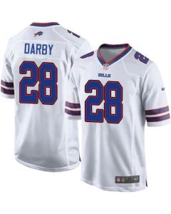 Bills #28 Ronald Darby White Youth Stitched NFL Elite Jersey