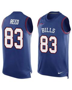 Bills #83 Andre Reed Royal Blue Team Color Men's Stitched NFL Limited Tank Top Jersey