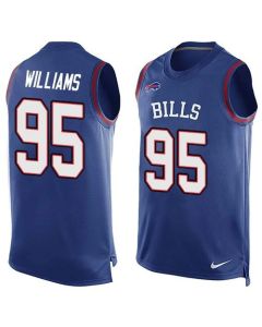 Bills #95 Kyle Williams Royal Blue Team Color Men's Stitched NFL Limited Tank Top Jersey