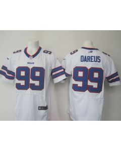Bills #99 Marcell Dareus White Men's Stitched NFL Elite Jersey