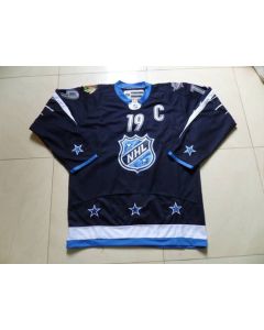Blackhawks #19 Jonathan Toews 2012 All Star Navy Blue Stitched NHL Jersey