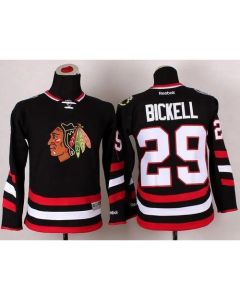 Blackhawks #29 Bryan Bickell Black 2014 Stadium Series Stitched Youth NHL Jersey