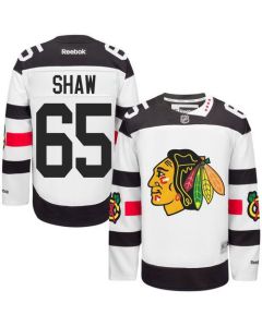 Blackhawks #65 Andrew Shaw White 2016 Stadium Series Stitched Youth NHL Jersey
