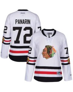 Blackhawks #72 Artemi Panarin White 2017 Winter Classic Women's Stitched NHL Jersey