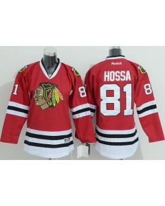 Blackhawks #81 Marian Hossa Stitched Red Youth NHL Jersey
