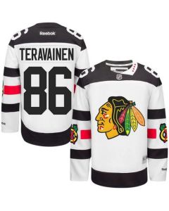 Blackhawks #86 Teuvo Teravainen White 2016 Stadium Series Stitched Youth NHL Jersey