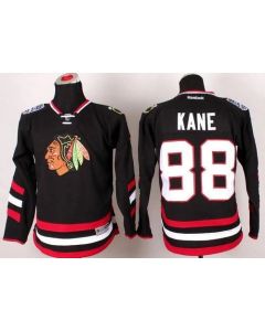 Blackhawks #88 Patrick Kane Black 2014 Stadium Series Stitched Youth NHL Jersey