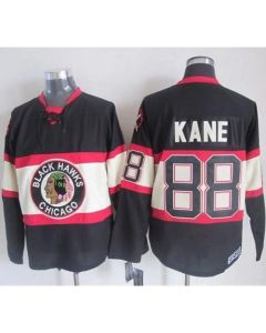Blackhawks #88 Patrick Kane Black Third CCM Stitched NHL Jersey