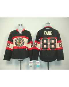 Blackhawks #88 Patrick Kane Black Women's New Third Stitched NHL Jersey