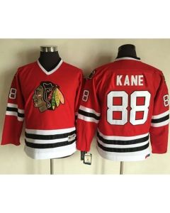 Blackhawks #88 Patrick Kane Red CCM Throwback Stitched Youth NHL Jersey