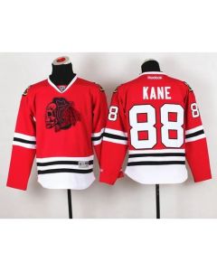 Blackhawks #88 Patrick Kane Red(Red Skull) Stitched Youth NHL Jersey
