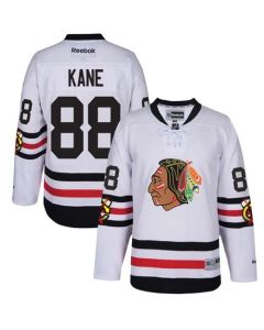 Blackhawks #88 Patrick Kane White 2017 Winter Classic Stitched Youth NHL Jersey