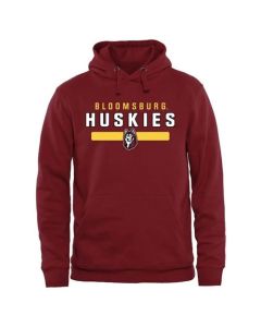 Bloomsburg Huskies Team Strong Pullover Hoodie Garnet