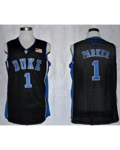 Blue Devils #1 Jabari Parker Black Basketball Stitched NCAA Jersey