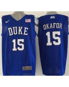 Blue Devils #15 Jahlil Okafor Royal Blue Basketball Elite Stitched NCAA Jersey