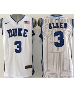 Blue Devils #3 Grayson Allen White Basketball New Stitched NCAA Jersey