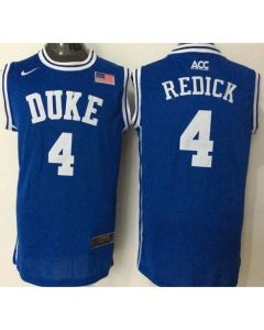 Blue Devils #4 J.J. Redick Blue Basketball New Stitched NCAA Jersey