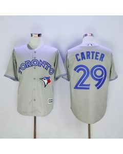 Blue Jays #29 Joe Carter Grey New Cool Base Stitched MLB Jersey