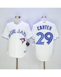 Blue Jays #29 Joe Carter White New Cool Base Stitched MLB Jersey