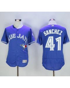 Blue Jays #41 Aaron Sanchez Blue Flexbase Authentic Collection Stitched MLB Jersey