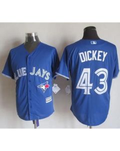 Blue Jays #43 R.A. Dickey Blue New Cool Base Stitched MLB Jersey