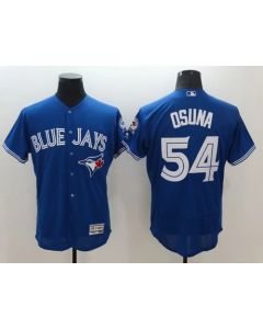Blue Jays #54 Roberto Osuna Blue Flexbase Authentic Collection Stitched MLB Jersey