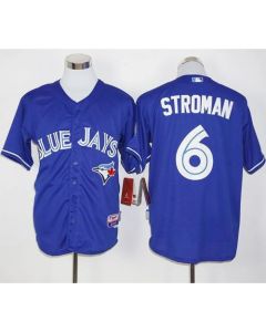 Blue Jays #6 Marcus Stroman Blue Alternate Cool Base Stitched MLB Jersey