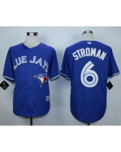 Blue Jays #6 Marcus Stroman Blue New Cool Base Stitched MLB Jersey