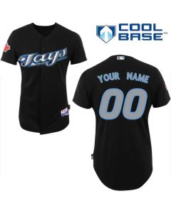 Blue Jays Authentic Black Cool Base MLB Jersey