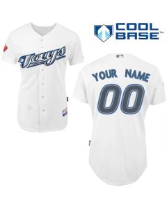 Blue Jays Authentic White Cool Base MLB Jersey