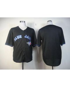 Blue Jays Blank Black Fashion Stitched MLB Jersey
