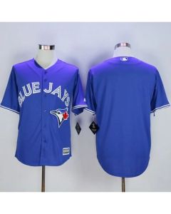 Blue Jays Blank Blue New Cool Base Stitched MLB Jersey
