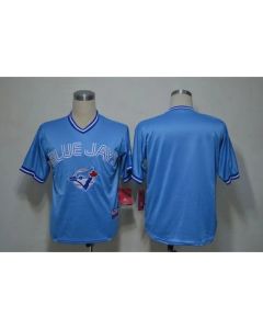 Blue Jays Blank Light Blue Stitched MLB Jersey