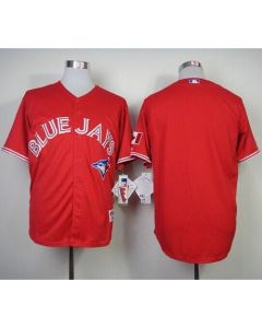 Blue Jays Blank Red Canada Day Stitched MLB Jersey