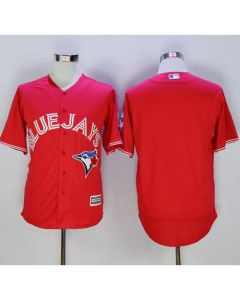 Blue Jays Blank Red New Cool Base 40th Anniversary Stitched MLB Jersey