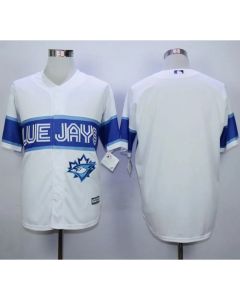Blue Jays Blank White Exclusive New Cool Base Stitched MLB Jersey