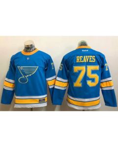 Blues #75 Ryan Reaves Light Blue 2017 Winter Classic Stitched Youth NHL Jersey
