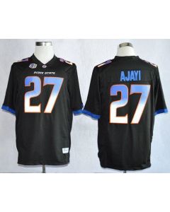 Broncos #27 Jay Ajayi Black Stitched NCAA Jersey