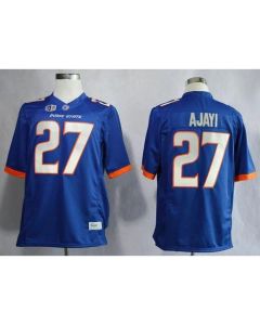 Broncos #27 Jay Ajayi Blue Stitched NCAA Jersey