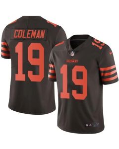 Browns #19 Corey Coleman Brown Youth Stitched NFL Limited Rush Jersey