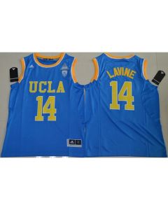 Bruins #14 Zach LaVine Blue Basketball Stitched NCAA Jersey