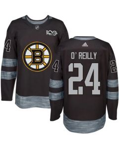 Bruins #24 Terry O'Reilly Black 1917-2017 100th Anniversary Stitched NHL Jersey