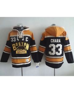 Bruins #33 Zdeno Chara Black 2016 Winter Classic Hoodie Stitched NHL Jersey